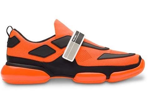 black and orange prada shoes|Prada black shoes for men.